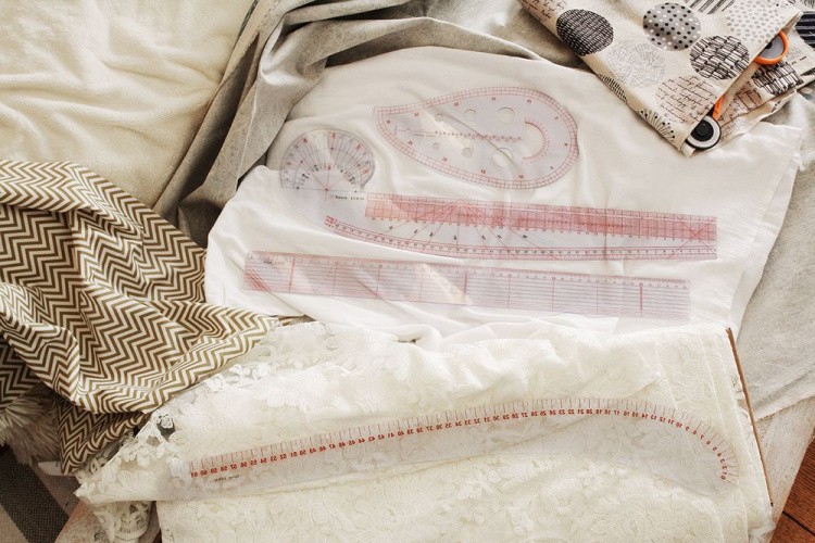 Лекало портновское, толщина 2 мм, 25х13,8 см, Gamma — картинка 3