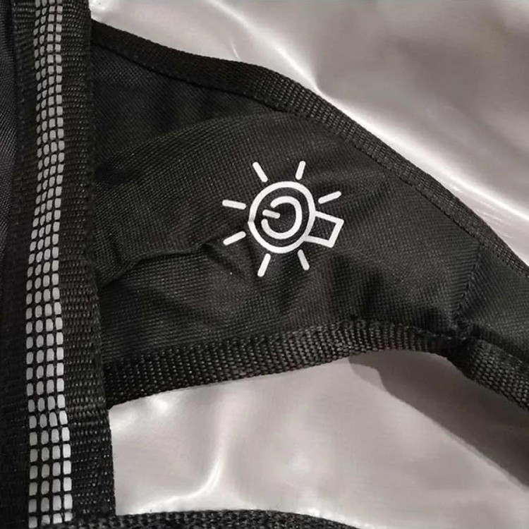 Детская зимняя ватрушка тюбинг для катания 90 см — картинка 6