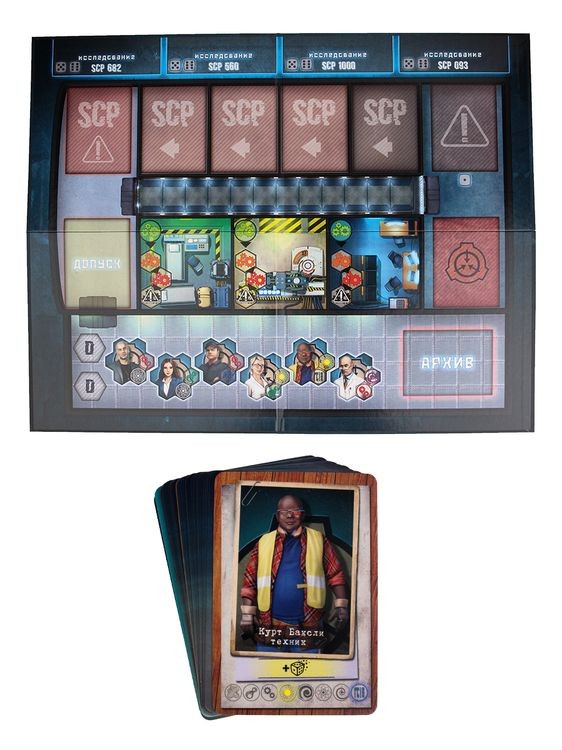 Настольная игра «Проект SCP» — картинка 4