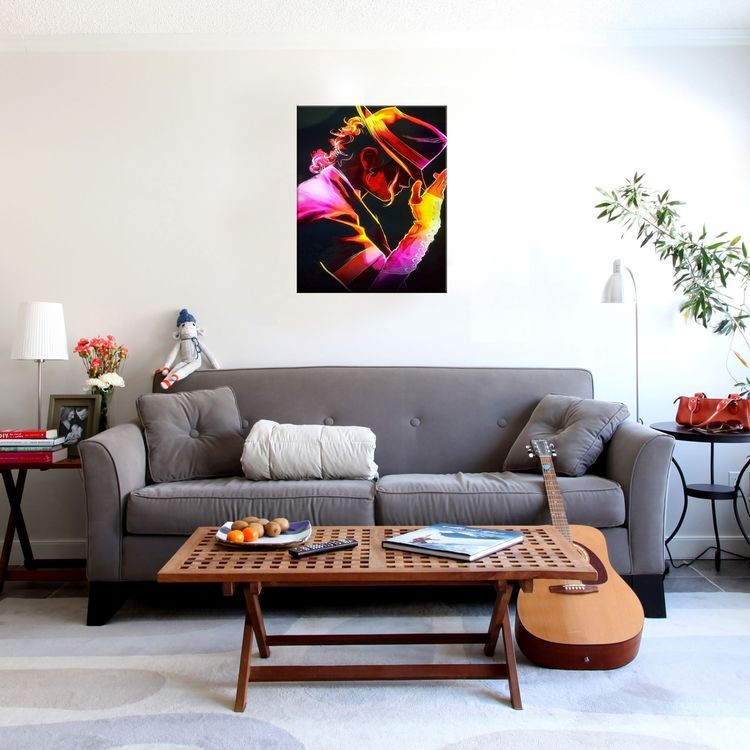 Картина по номерам «Майкл Джексон. Лунная походка» — картинка 4