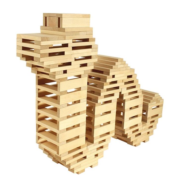 Строительный набор Пелси №1 «Кусочки - брусочки» — картинка 3