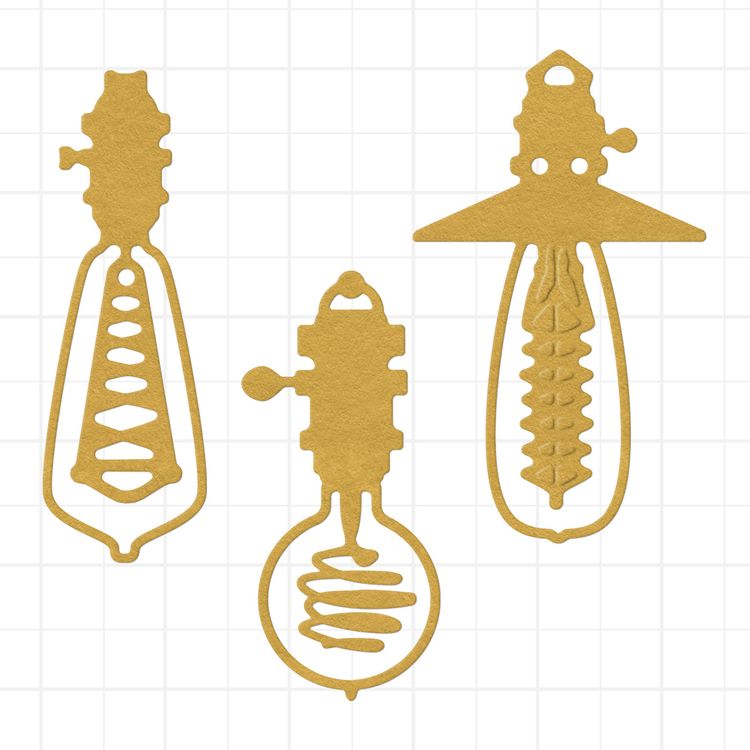 Набор ножей для вырубки «Лампочки», , 3 шт., Mr.Painter — картинка 2