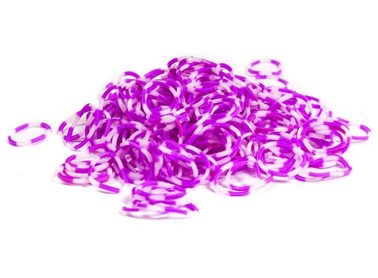 Резиночки для плетения двухцветные — картинка 2