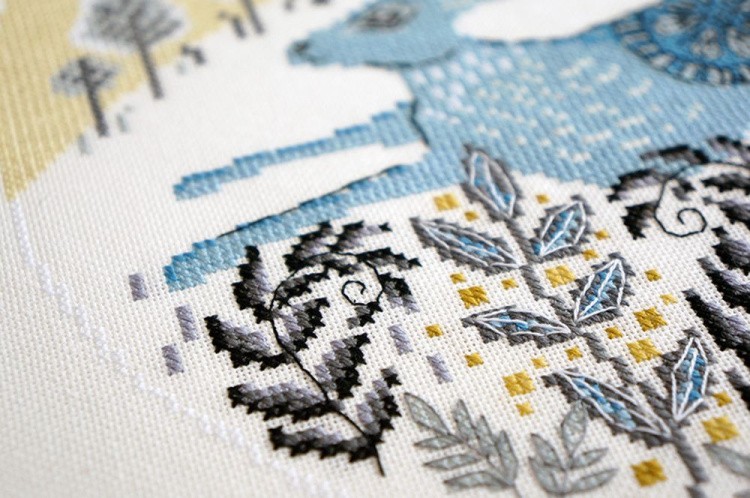 Набор для вышивания «Бегущий заяц» — картинка 3