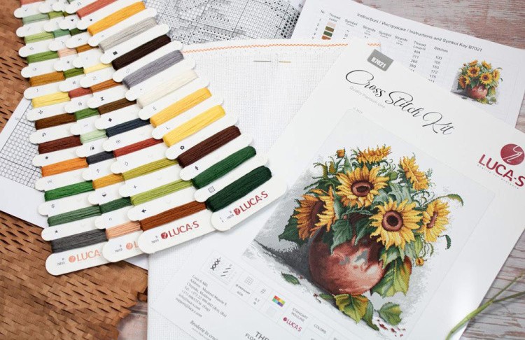 Набор для вышивания «Подсолнухи» — картинка 4