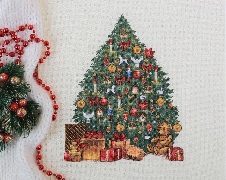 Набор для вышивания «Викторианская елка» — картинка 2