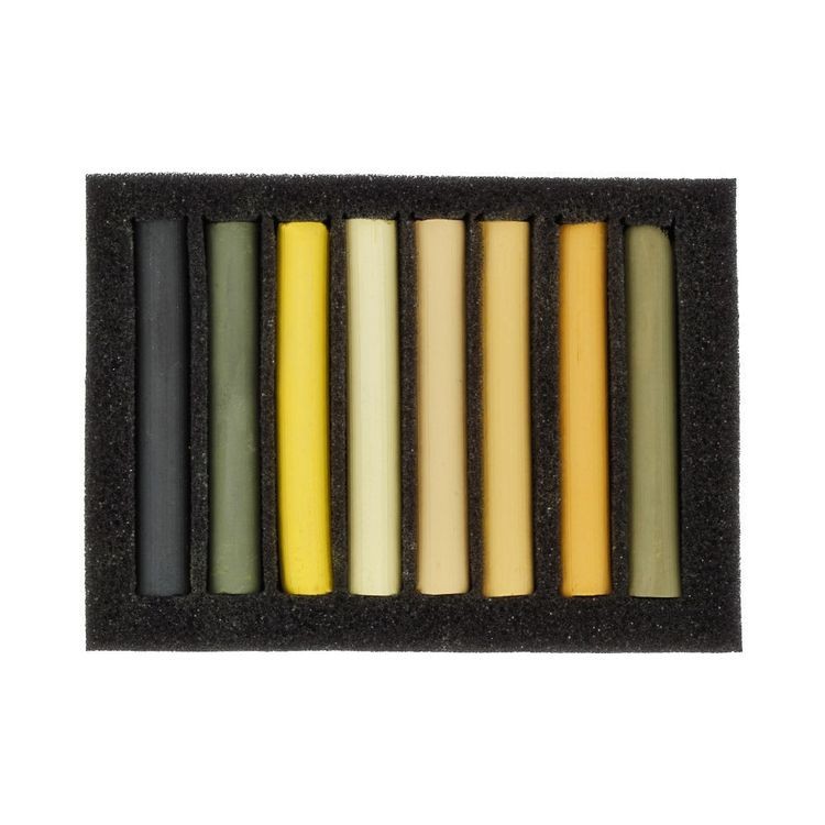 Пастель, набор 8 цв., Аква-колор — картинка 2