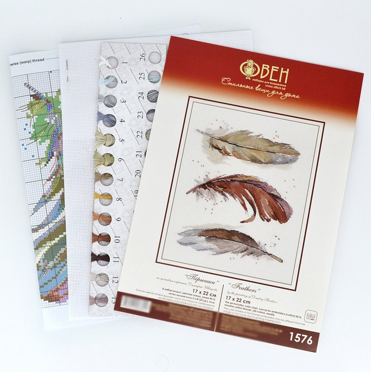 Набор для вышивания «Перышки» — картинка 2