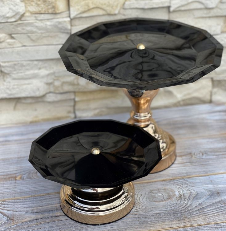 Основание для вазы золотое, 21 см — картинка 6