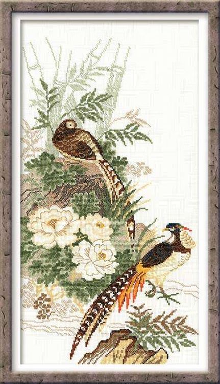 Набор для вышивания «Фазаны» — картинка 2