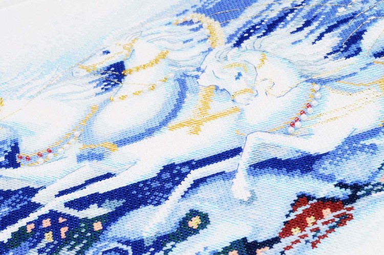 Набор для вышивания «Тройка мчится» — картинка 3