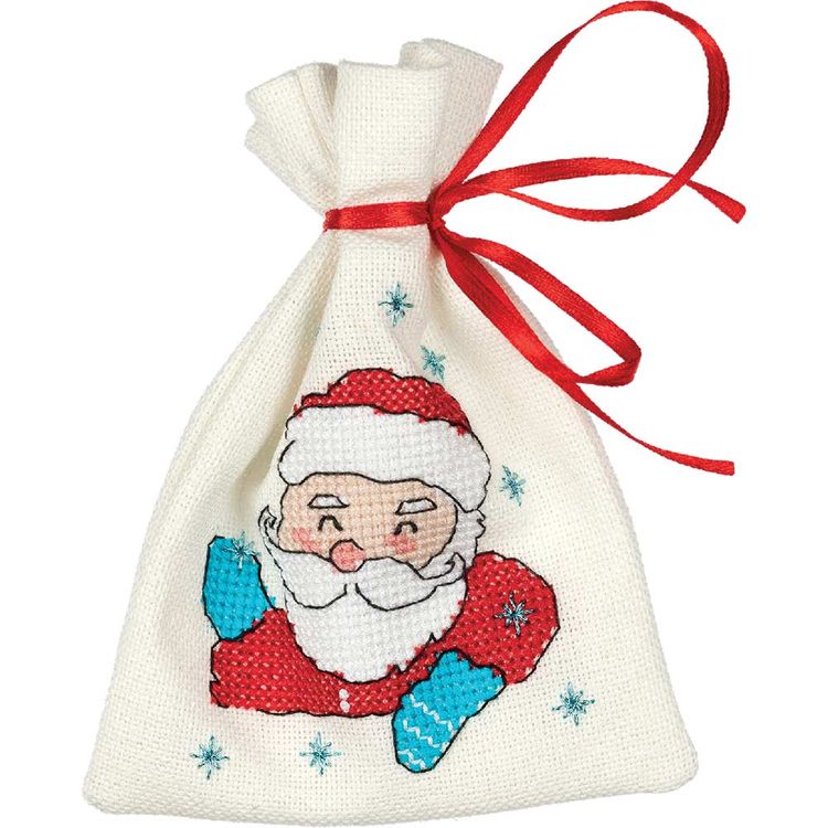 Набор для вышивания «Мешочек с Дедом Морозом»