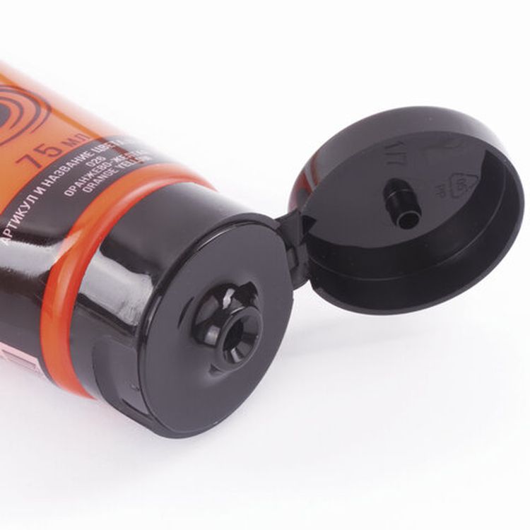 Краска акриловая художественная BRAUBERG ART CLASSIC, туба 75мл, оранжево-желтая — картинка 3