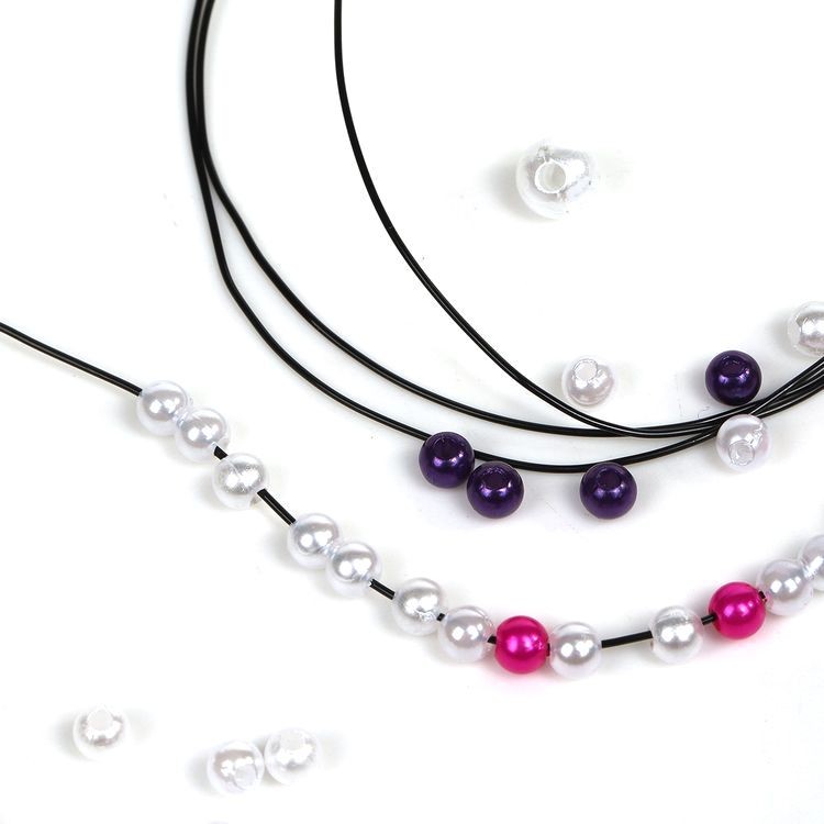 Нить силиконовая 0,4 мм, цвет черный, 10 шт. по 30 м, IDEAL — картинка 3