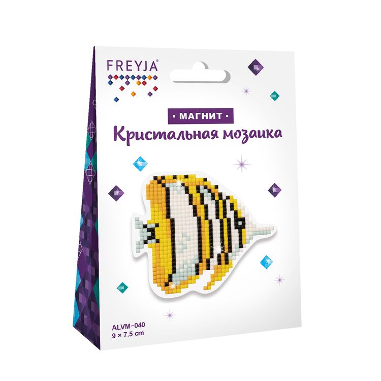 Алмазная вышивка «Магнит. Рыбка» — картинка 2