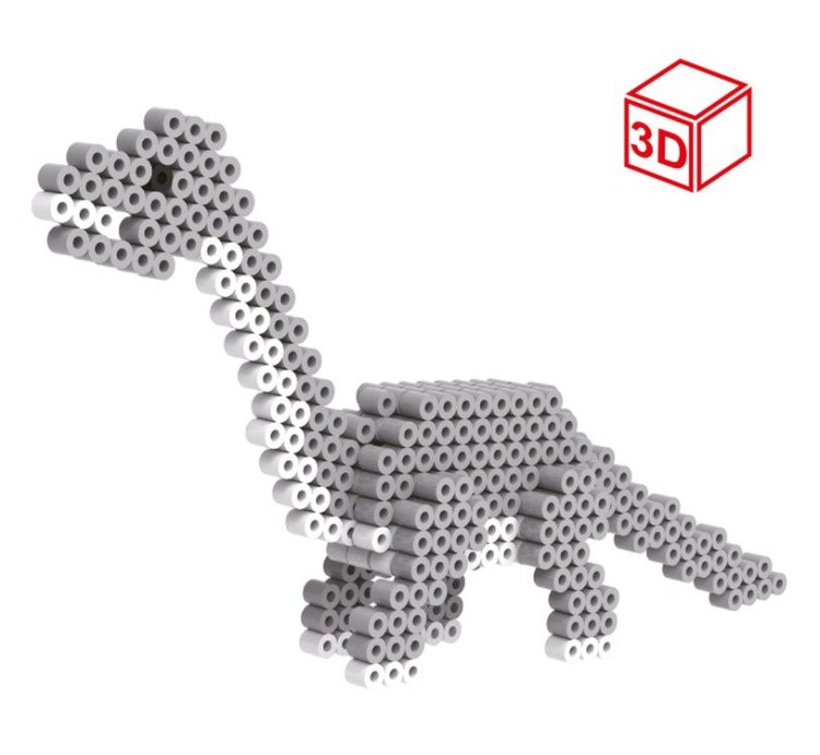 Термомозаика «Бронтозавр 3D»
