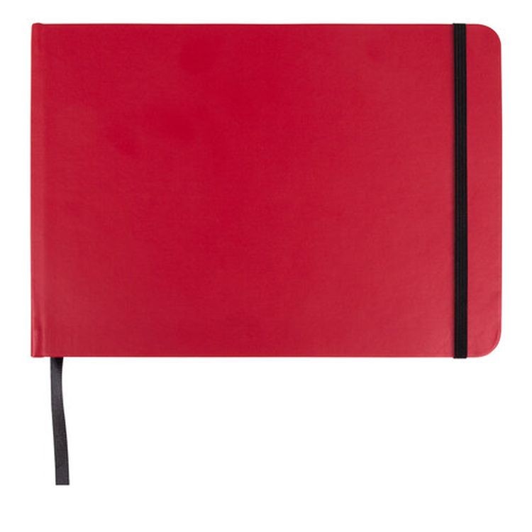 Скетчбук для акварели, 200 г/м2, 148х210 мм, среднее зерно, 40 л., КОЖЗАМ, резинка, BRAUBERG ART PREMIERE — картинка 2