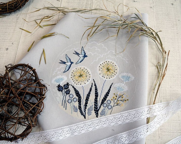 Набор для вышивания «Две ласточки» — картинка 2