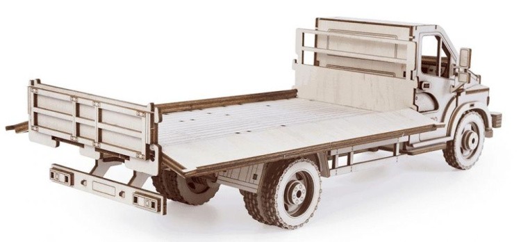 Конструктор из дерева «Грузовик Гефест с кузовом», Lemmo — картинка 3