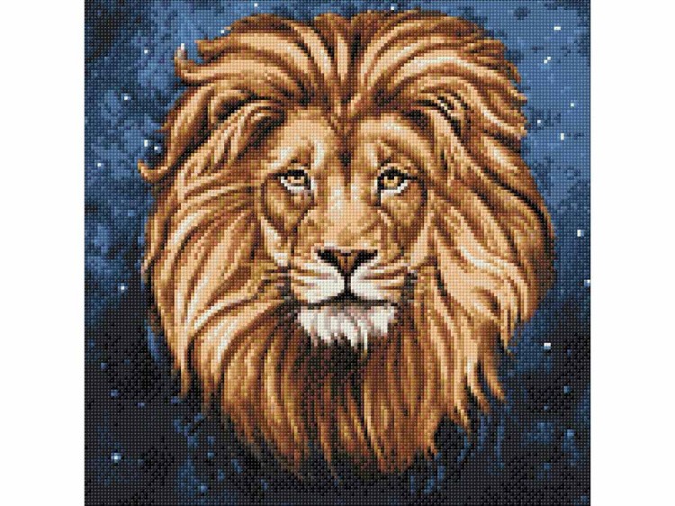 Алмазная вышивка «Созвездие льва» — картинка 3