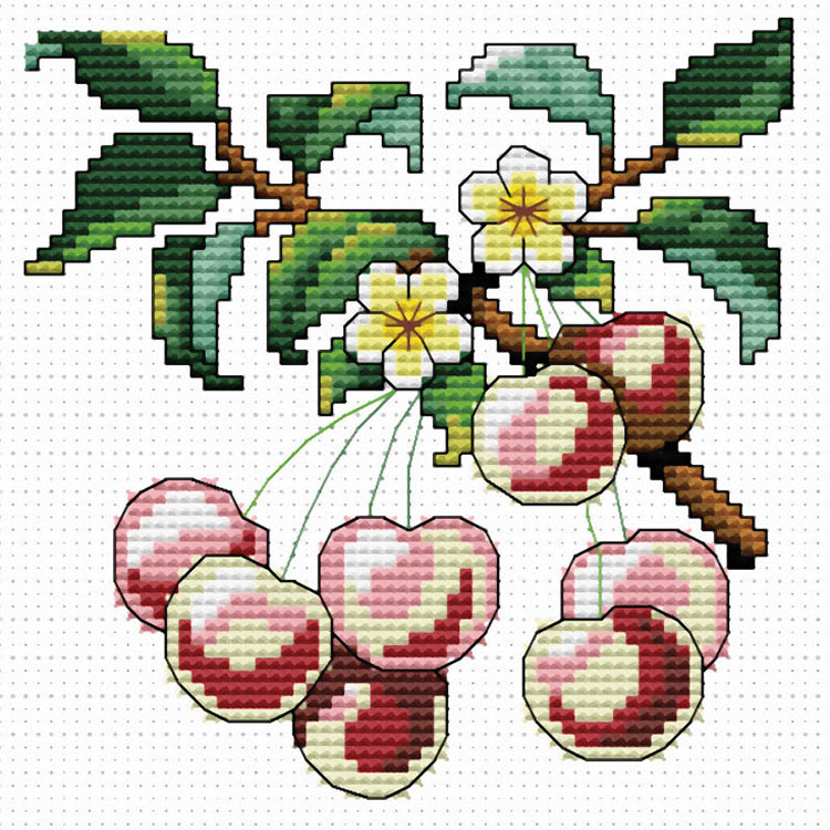 Набор для вышивания «Спелая вишня»