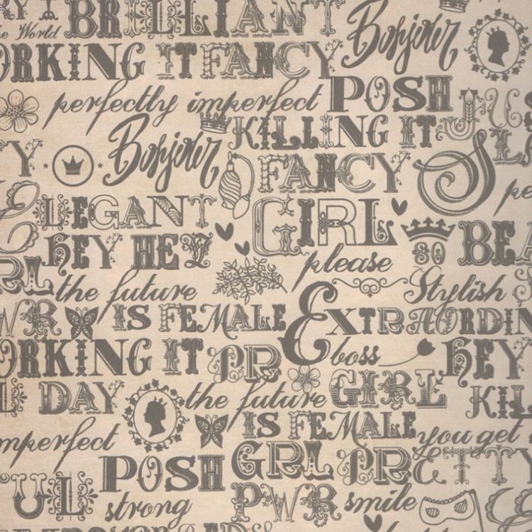 Набор бумаги для скрапбукинга «Ночные фиалки» 30,5x30,5 см — картинка 15