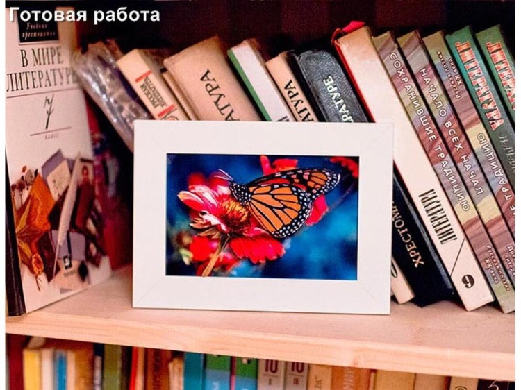 Папертоль «Бабочка на гербере» — картинка 4