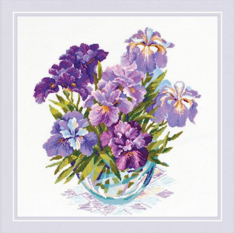 Набор для вышивания «Ирисы» — картинка 2