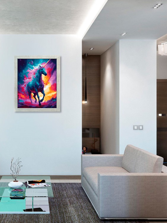 Картина по номерам «Фантазии» — картинка 9