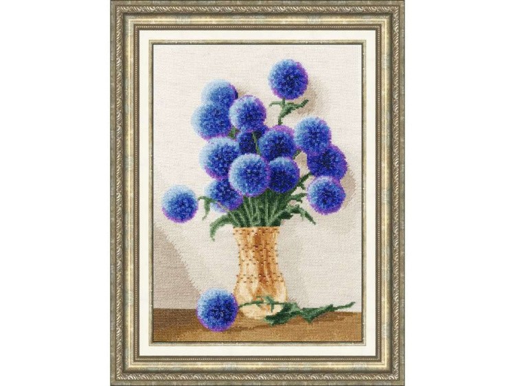 Набор для вышивания «Лазурный букет» — картинка 2