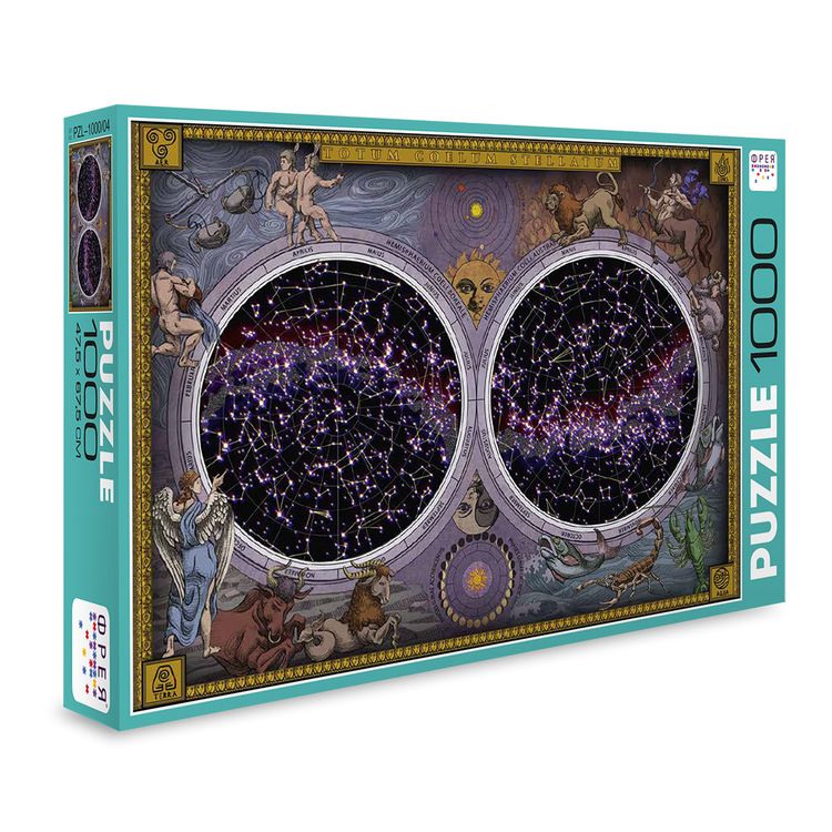 Пазлы «Карта звездного неба» — картинка 2