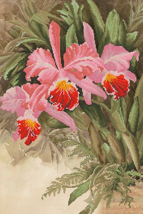 Набор для вышивания «Тропическая орхидея»