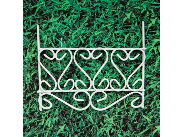 Садовая миниатюра MET-060 Изгородь, металл 8x7 см, Blumentag — картинка 2