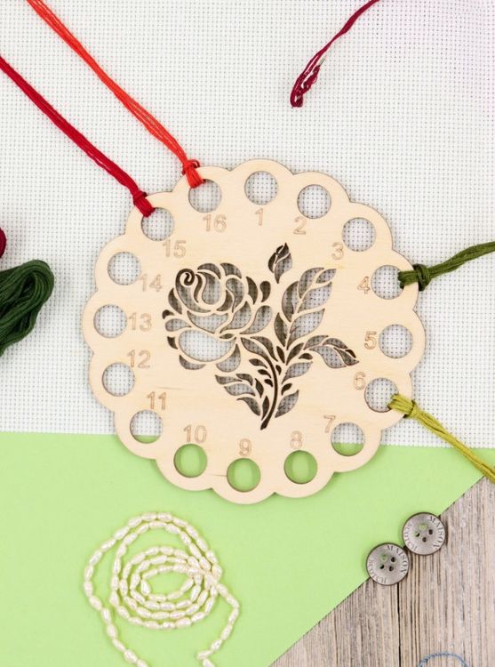 Органайзер для мулине «Розочка» — картинка 3