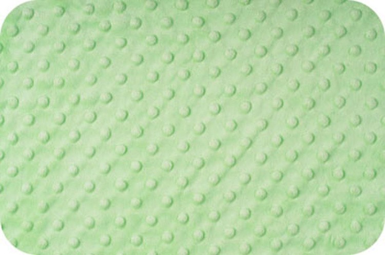 Плюш CUDDLE DIMPLE, 48x48 см, 455 г/м2, 100% полиэстер, цвет: LIME, Peppy