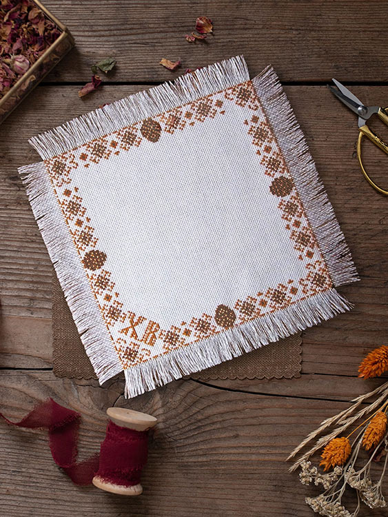 Набор для вышивания «Салфетка. Христос Воскресе» — картинка 6