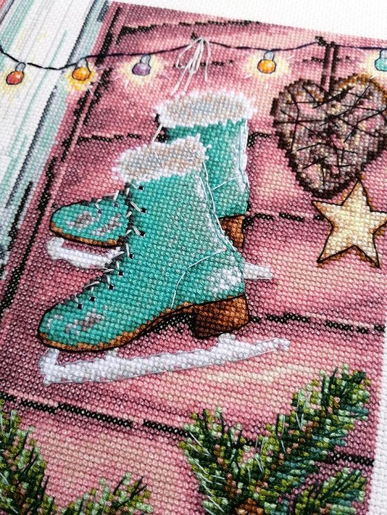 Набор для вышивания «Коньки» — картинка 2