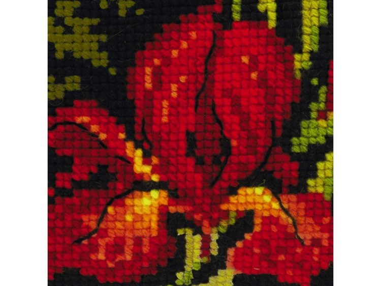 Набор для вышивания «Косметичка. Ирисы» — картинка 4