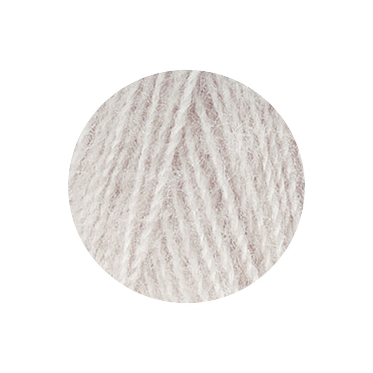 Пряжа ALIZE Angora Real 40 (Ангора реал 40) (599), слоновая кость, 5 шт. по 100 г — картинка 2