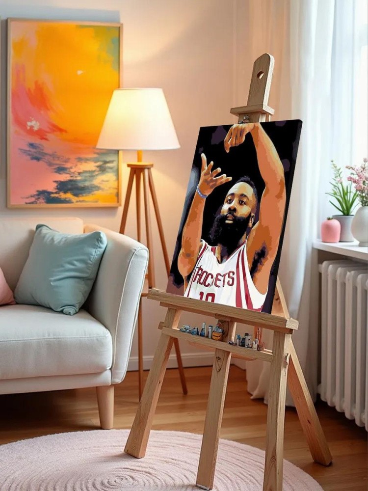 Картина по номерам «Джеймс Харден» — картинка 10