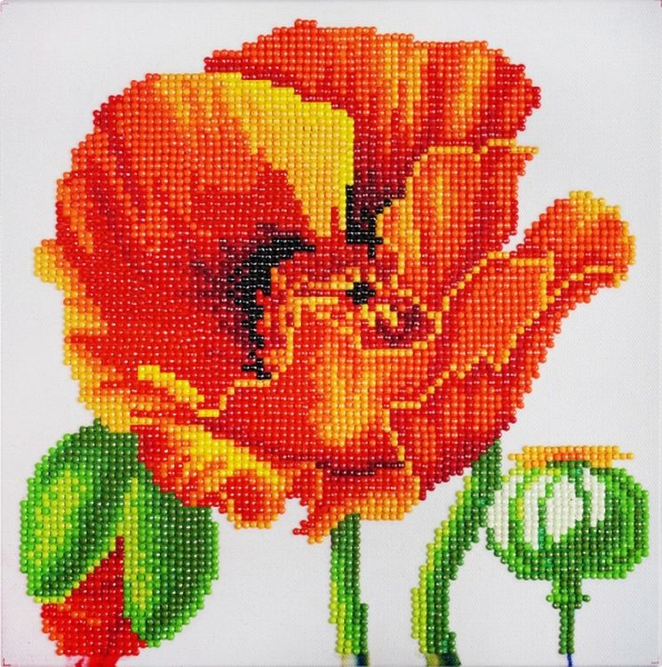 Алмазная вышивка «Пурпурный цвет» — картинка 2