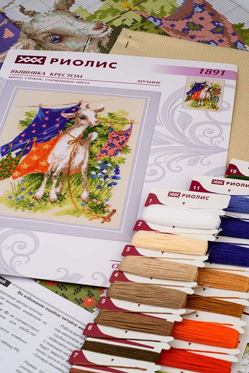 Набор для вышивания «Озорная козочка» — картинка 3