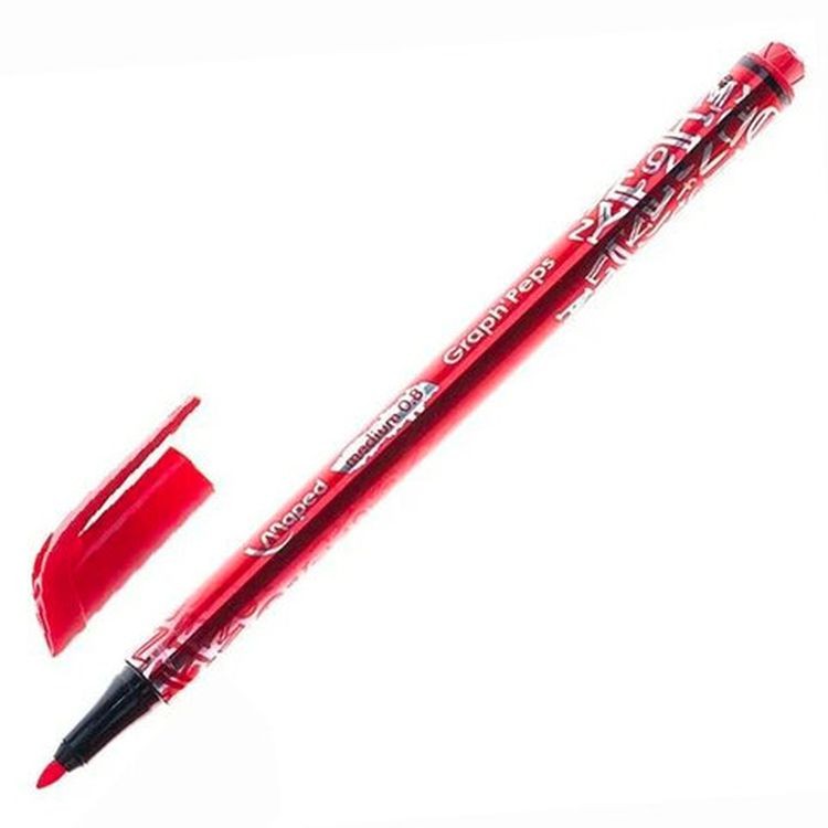 Набор капиллярных ручек (линеров) MAPED «Graph'peps» 12 шт., ассорти — картинка 3