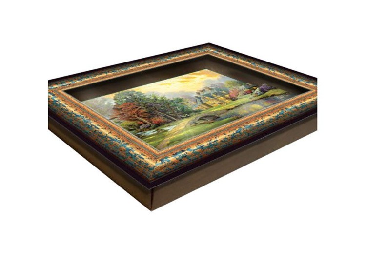 Объемная картина «Домик у озера» — картинка 2