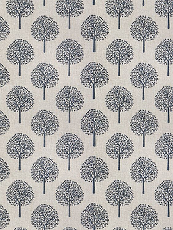 Ткань льняная, 3 м x 150 см, 140 г/м², цвет: молочный, растительный принт, TBY — картинка 4