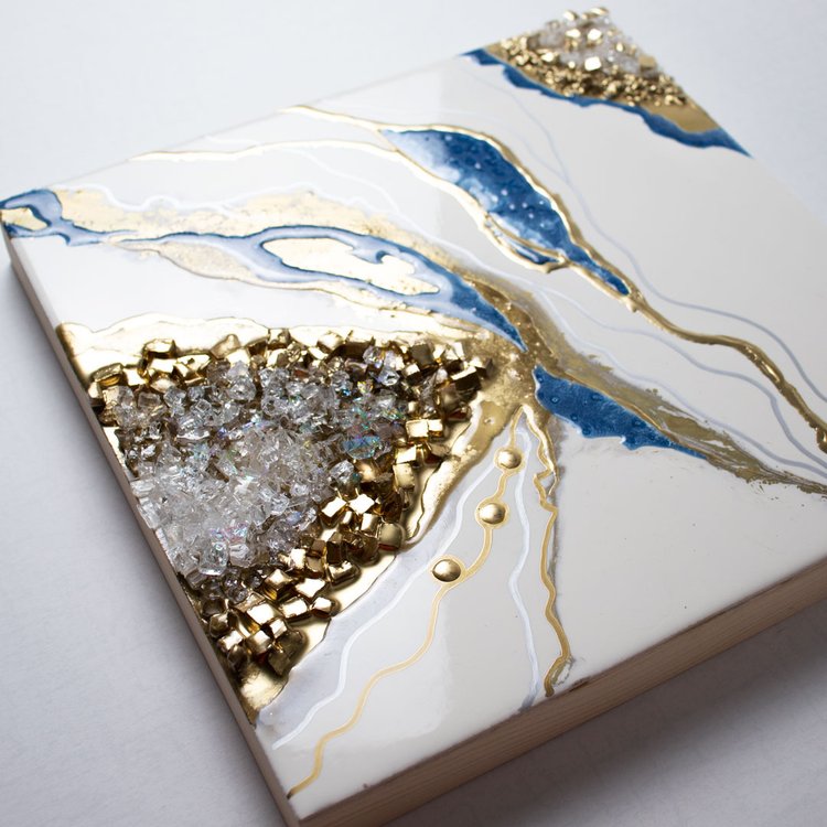 Краситель для эпоксидной смолы белый, 20 г, ALX Studio — картинка 4