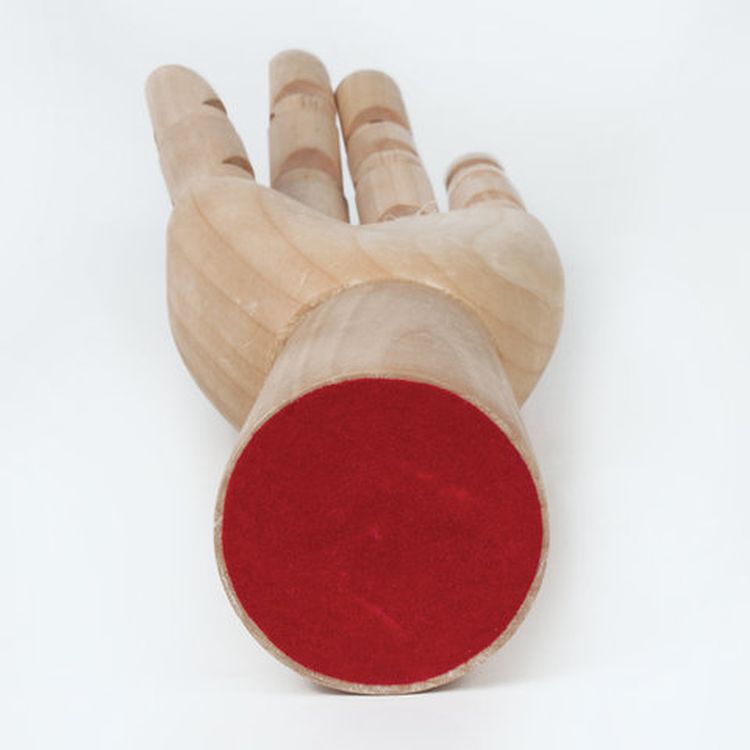 Манекен художественный «Рука», высота 30 см., мужская левая, дерево, BRAUBERG ART CLASSIC  — картинка 10