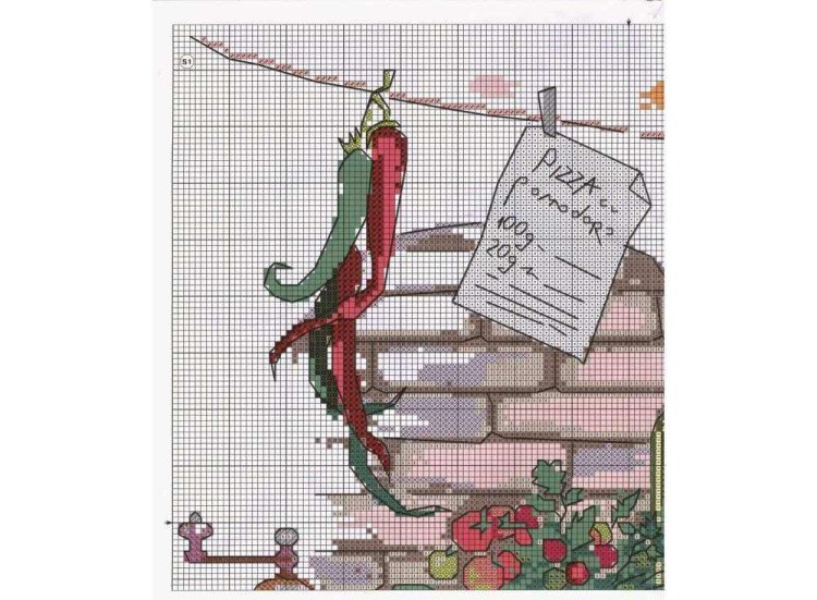 Набор для вышивания «Натюрморт с перцем» — картинка 2