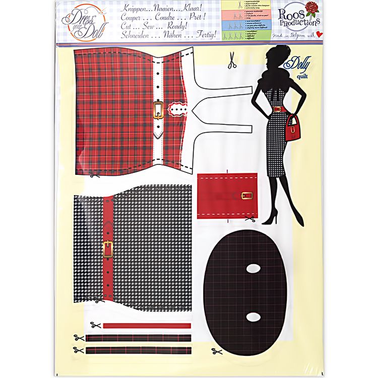 Набор для шитья «Одежда для кукол Dolly Quilt №1» — картинка 2