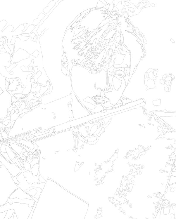 Картина по номерам «Stray Kids Стрей Кидс: Ли Ноу Минхо 4» — картинка 2